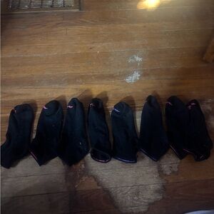 Avia Black and Pink Ankle Socks